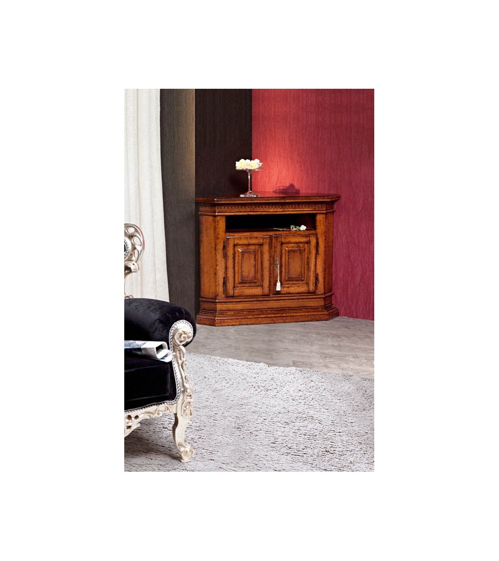 Porta-TV classico angolo due porte - BA10 - 1 - Porta TV