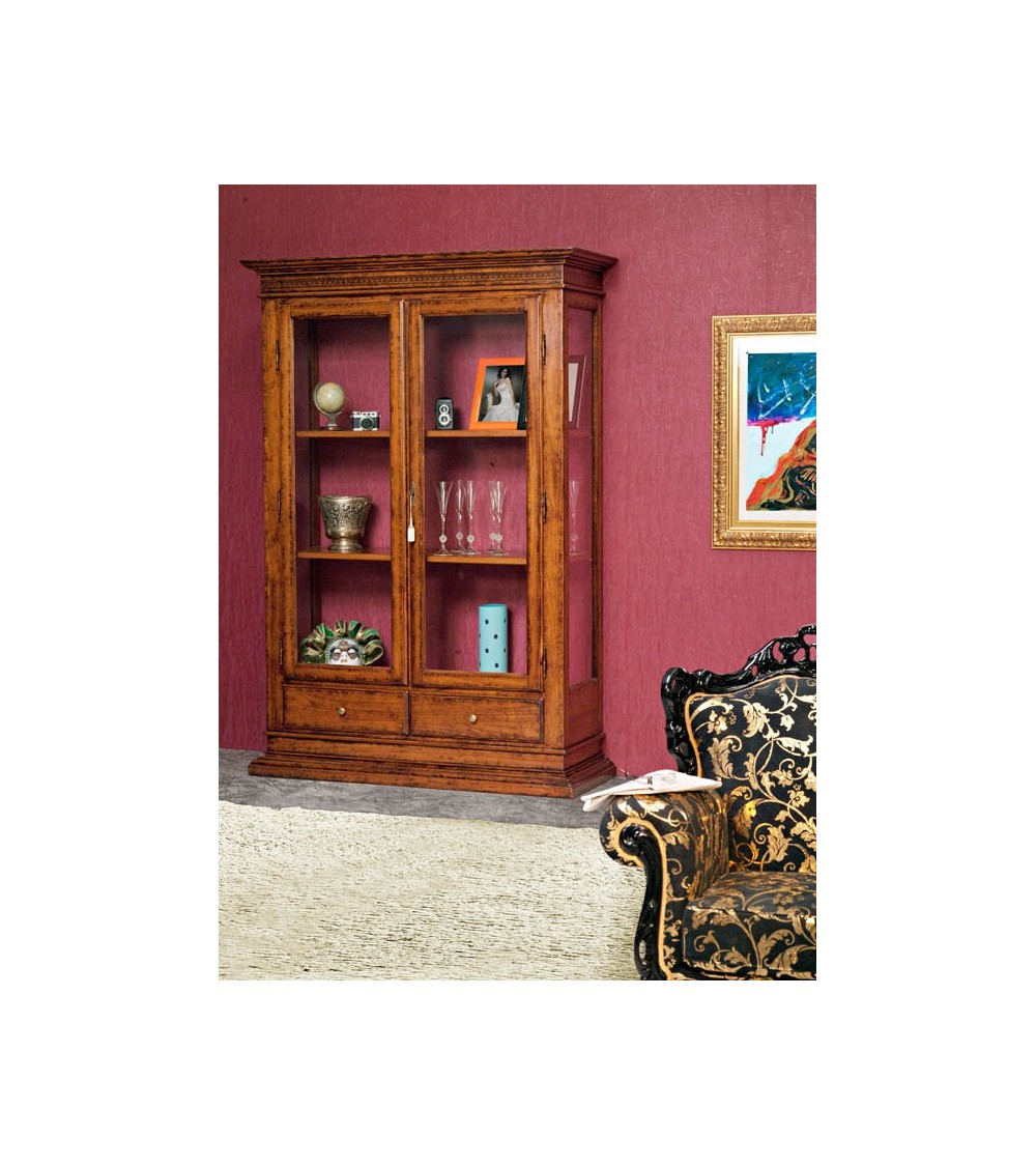 Argentiera classica due porte due cassetti - BA11 - 1 - Vetrine