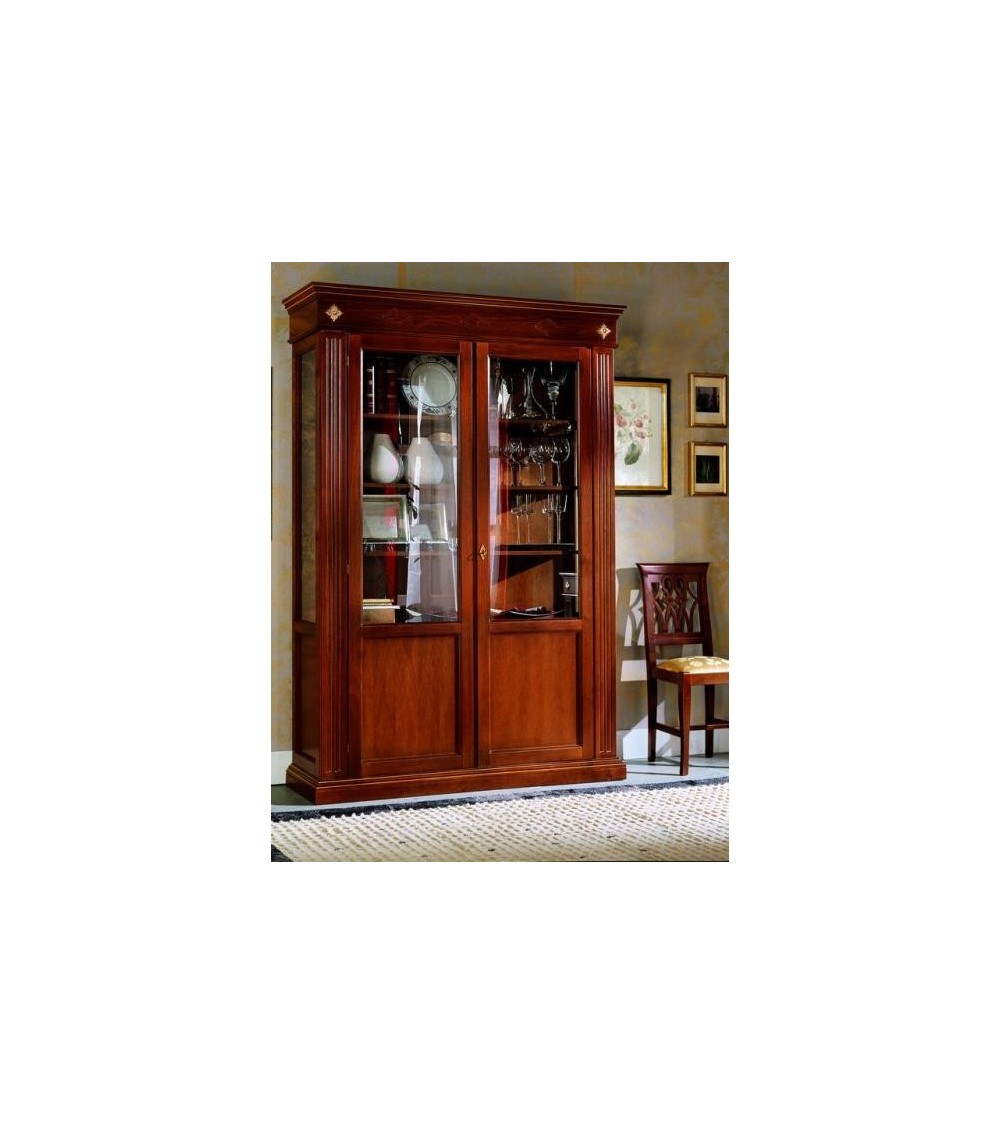 Vetrina classica due porte - VDE814 - 1 - Vetrine