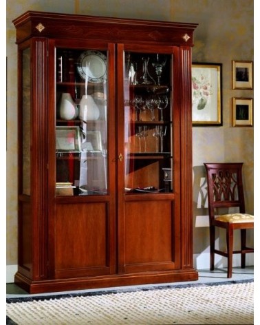 Vetrina classica due porte - VDE814 - 1 - Vetrine
