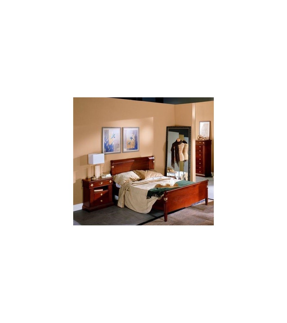 Letto due piazze classico - VDE823 - 1 - Letti