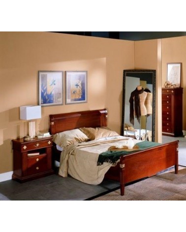 Letto due piazze classico - VDE823 - 1 - Letti