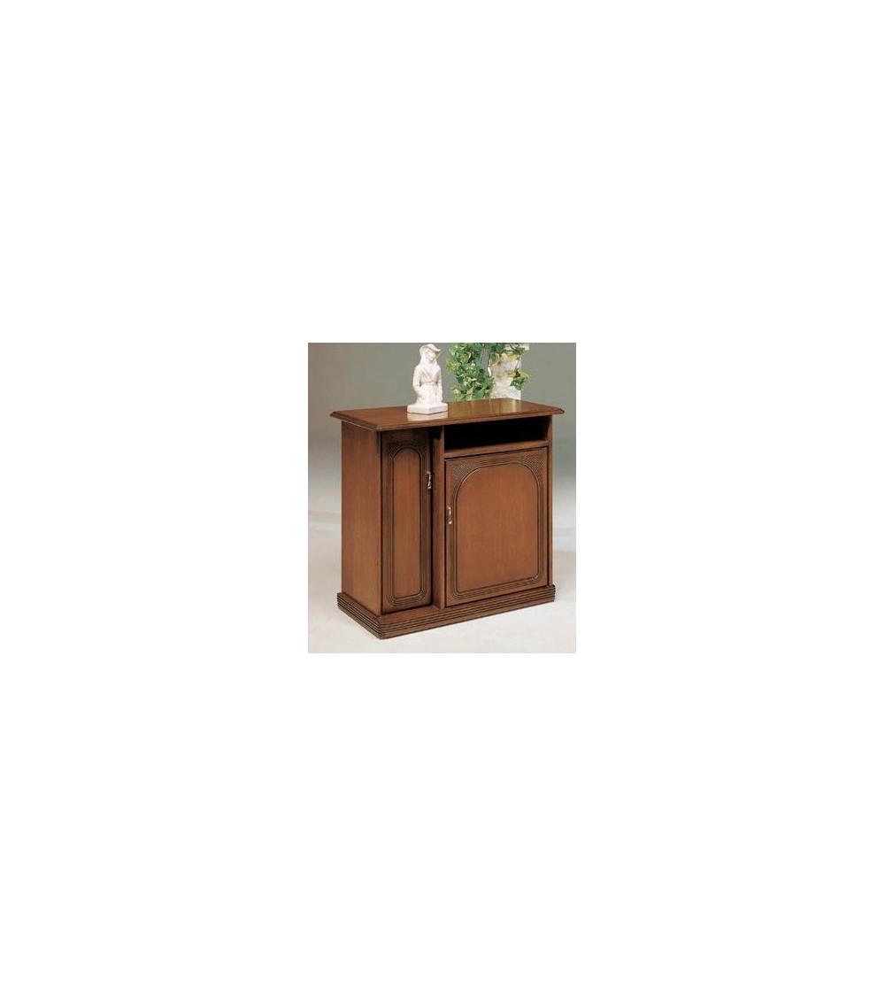 Porta-stereo classico noce due porte - M101 - 1 - Porta TV