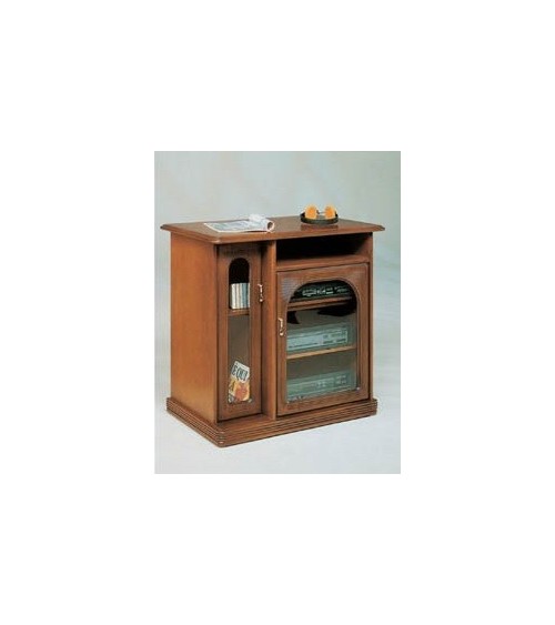 Porta-stereo classico vetro due porte - M102 - 1 - Porta TV
