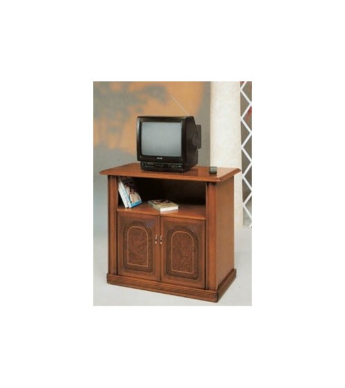 Porta TV classico radica filetto due porte - M304 - 1 - Porta TV