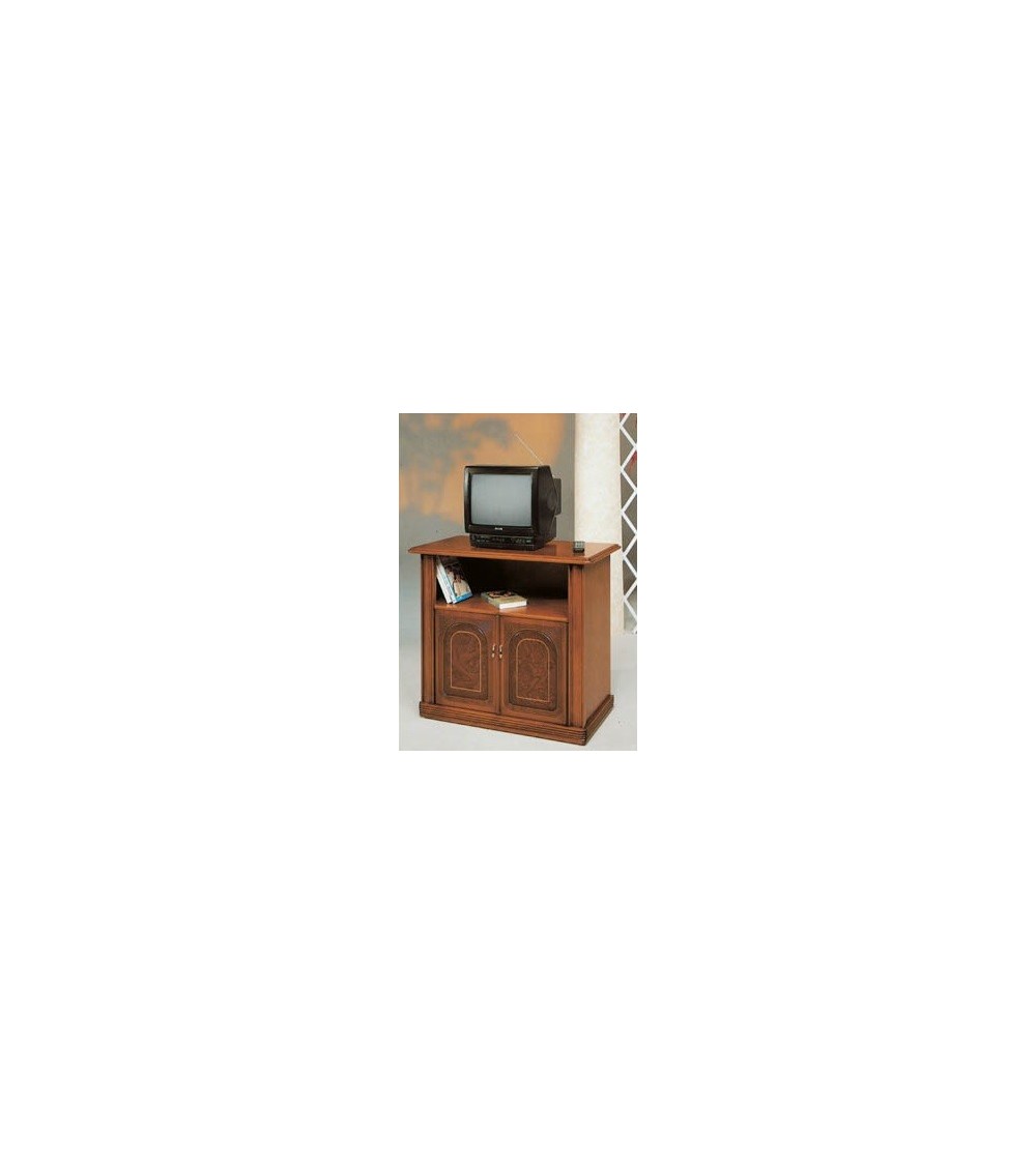 Porta TV classico radica filetto due porte - M304 - 1 - Porta TV