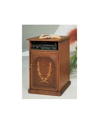 Portatelefono classico radica intarsio una porta - M403 - 1 - Porta TV