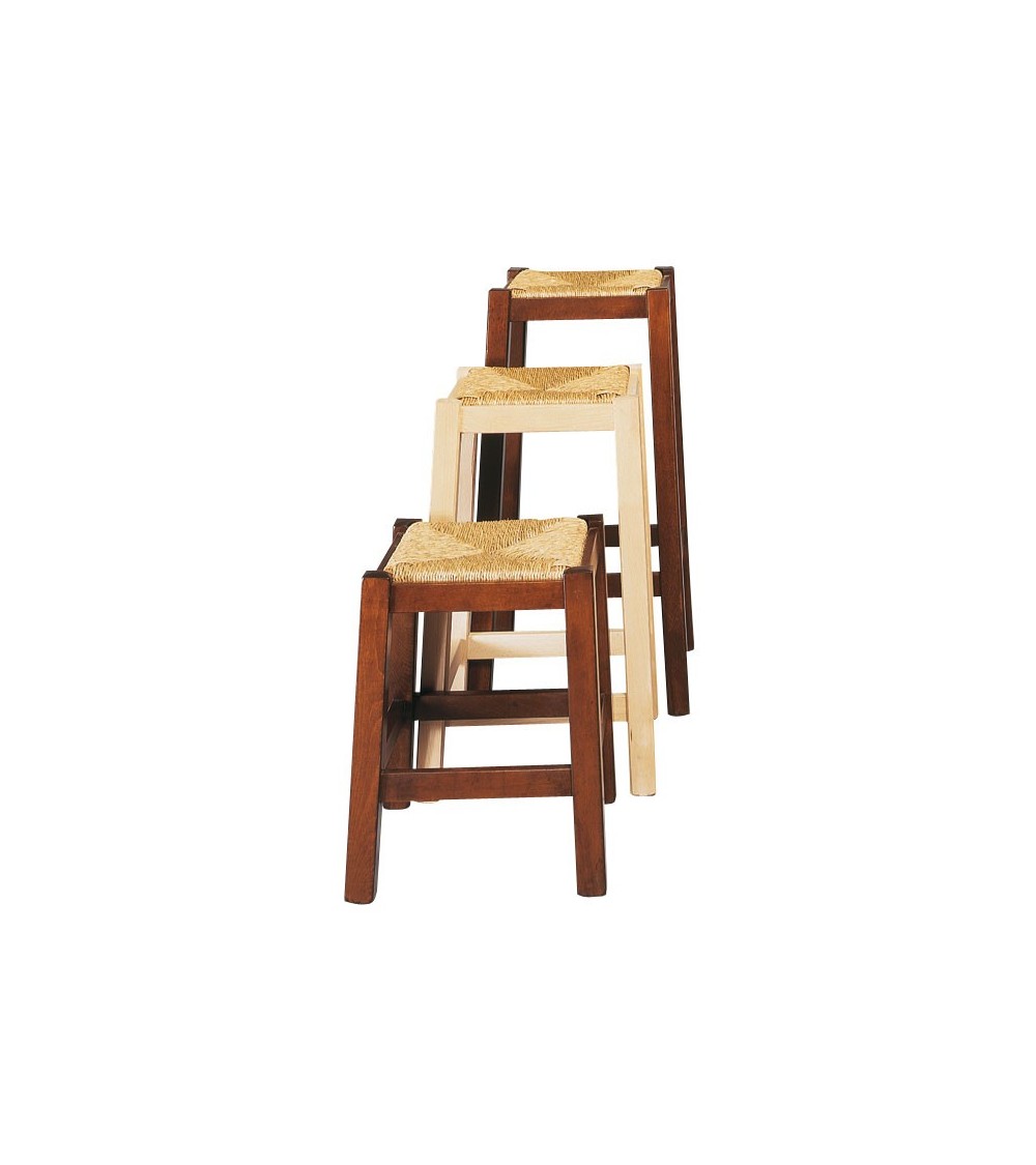 Sgabello in faggio - F177h47 - 1 - Sedie