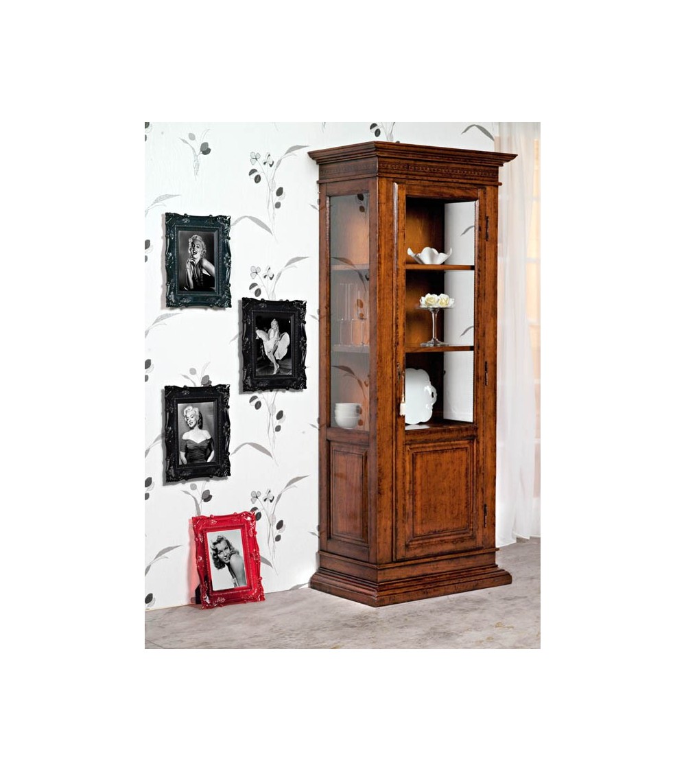Vetrina classica una porta - BA3 - 1 - Vetrine