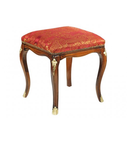Sgabello quadrato - F581Q - 1 - Sedie