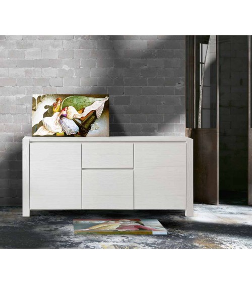 Credenza abete bianco spazzolato - T635 - 1 - Credenze