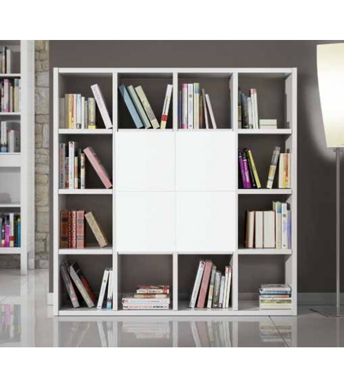 Set 2 antine bianco frassino - T599 - 2 - Pareti attrezzate