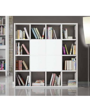 Set 2 antine bianco frassino - T599 - 2 - Pareti attrezzate