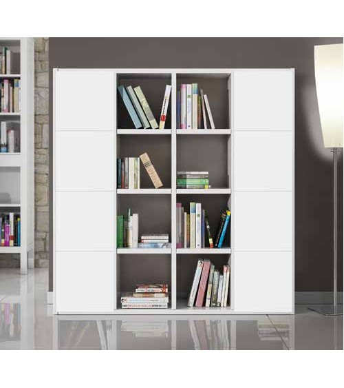 Set 2 antine bianco frassino - T599 - 3 - Pareti attrezzate