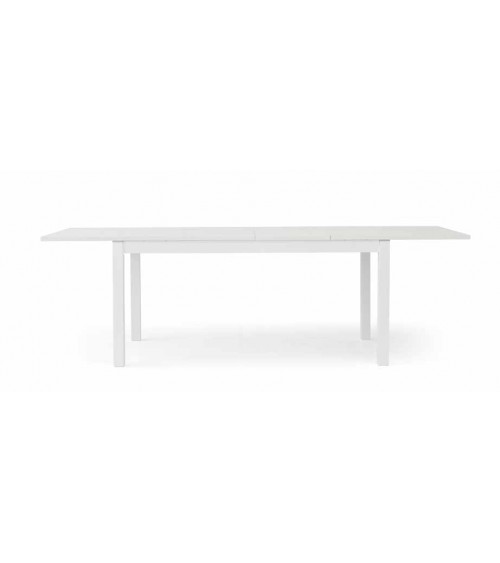 Tavolo bianco frassinato 160x90 + 2 allunghe 43 - T553 - 2 - Tavoli