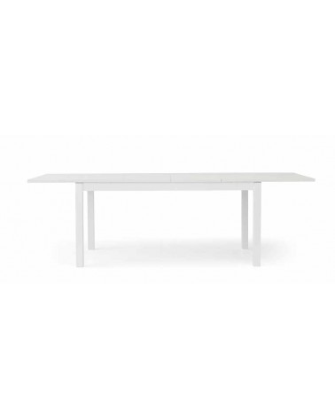 Tavolo bianco frassinato 160x90 + 2 allunghe 43 - T553 - 2 - Tavoli