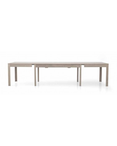 Tavolo rettangolare allungabile rovere grigio L. 160 P. 90 + 4 allunghe 43 - T560 - 2 - Home page