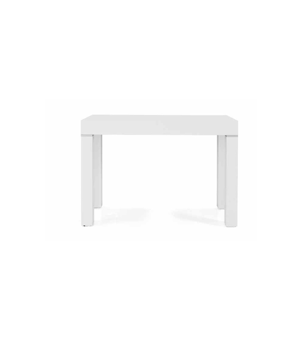 Consolle bianco frassinato 90x50 + 5 allunghe 50 - T600 - 1 - Tavoli
