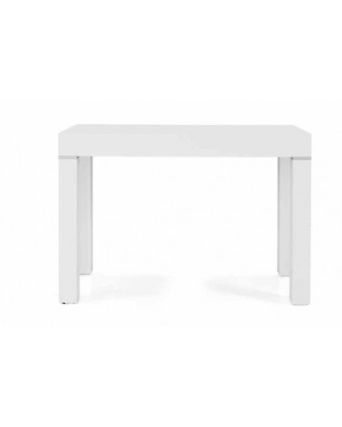 Consolle bianco frassinato 90x50 + 5 allunghe 50 - T600 - 1 - Tavoli