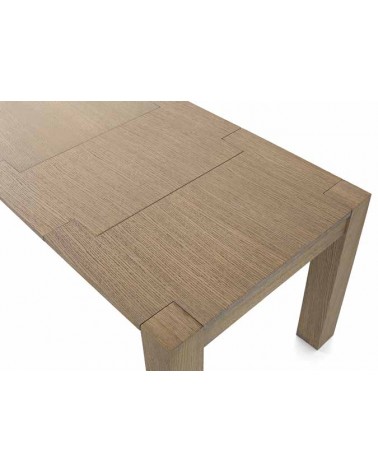 Tavolo rovere seppia spazzolato 140x90 2 allunghe 40 - T638 - 3 - Tavoli