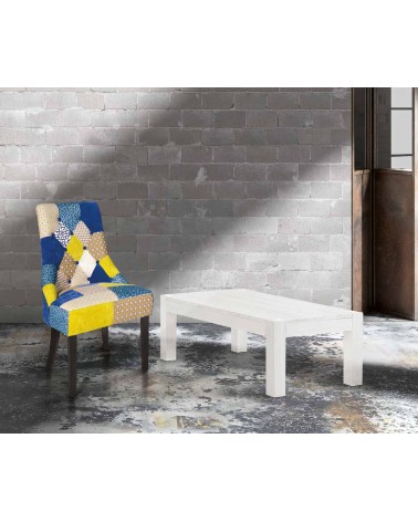 Tavolino abete bianco spazzolato 120x60 - T651 - 1 - Tavoli