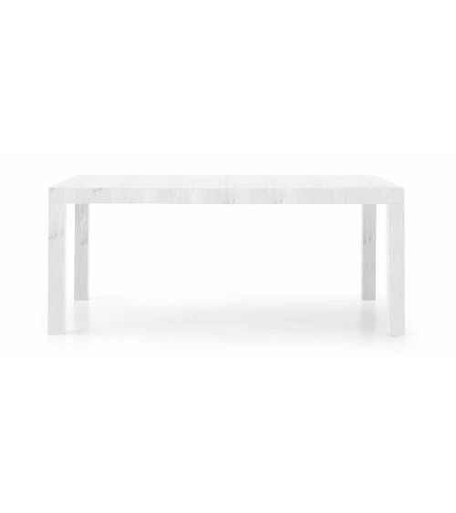 Tavolo bianco 160x90 2 allunghe 50 - T657 - 1 - Tavoli
