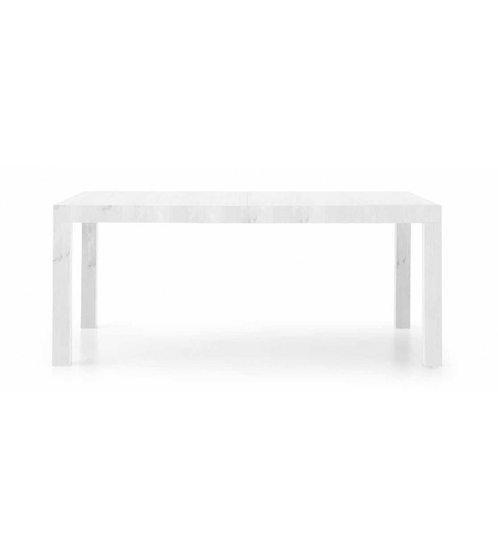 Tavolo bianco 160x90 2 allunghe 50 - T657 - 1 - Tavoli