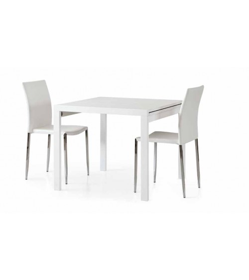 Tavolo bianco frassinato 90x90 - T662 - 1 - Tavoli