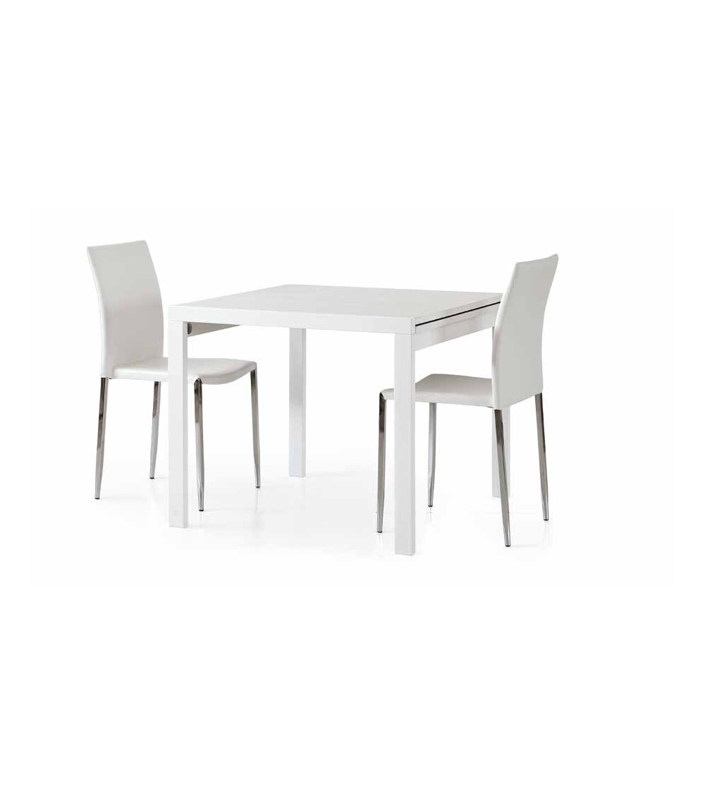 Tavolo bianco frassinato 90x90 - T662 - 1 - Tavoli