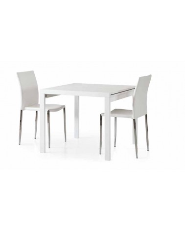 Tavolo bianco frassinato 90x90 - T662 - 1 - Tavoli