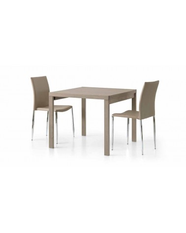 Tavolo tortora 90x90 - T664 - 1 - Tavoli