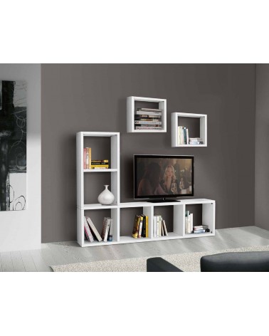 Porta TV bianco frassinato L. 175 P. 30 H. 132 - T569 - 2 - Home page
