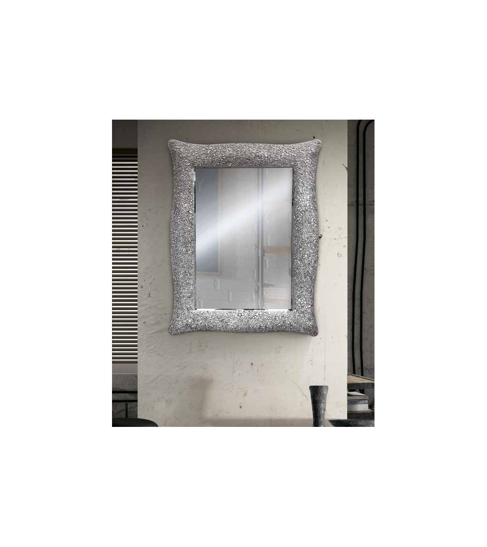Specchiera argento 85x65 - T627 - 1 - Specchiere