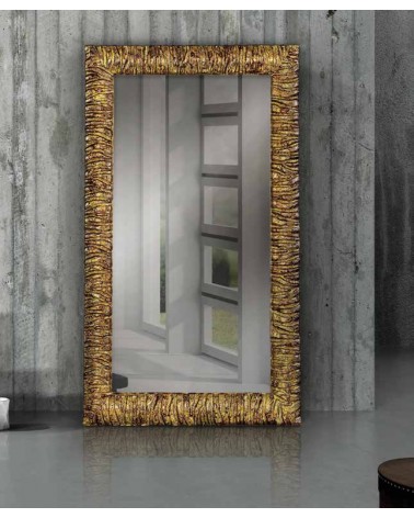 Specchiera oro 74x120 - T629 - 1 - Specchiere