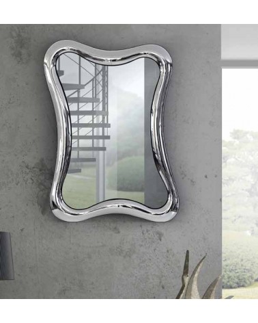 Specchiera argento 90x120 - T630 - 1 - Specchiere