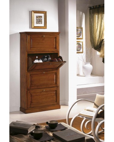 Scarpiera 4 porte - Z1220/A - 1 - Scarpiere
