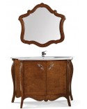 Mobile bagno sagomato 2 porte