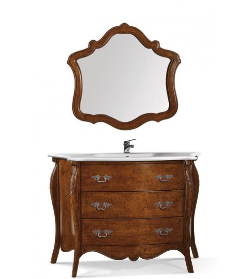 Mobile bagno sagomato 2 cassetti - Z2117/A - 1 - Bagno
