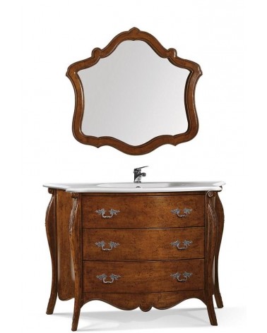 Mobile bagno sagomato 2 cassetti - Z2117/A - 1 - Bagno
