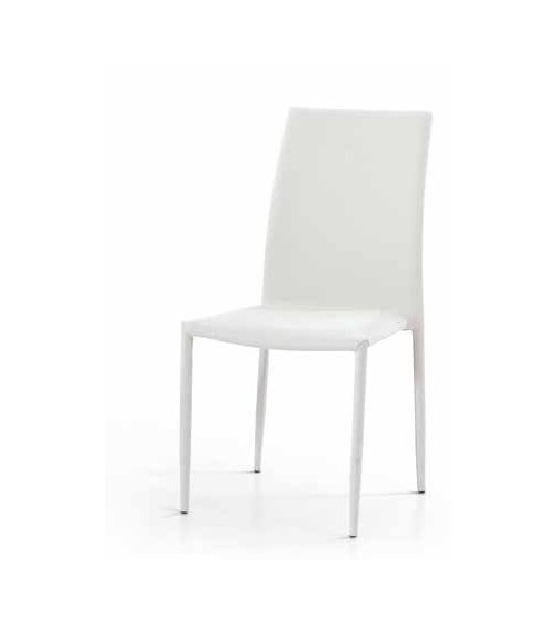 Sedia tessuto bianco - T622 - 1 - Sedie