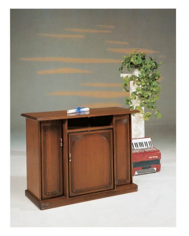 Credenzina classica noce tre porte - M501 - 1 - Credenze