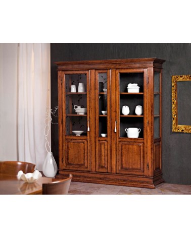 Vetrina classica due + una porta - BA5 - 1 - Vetrine