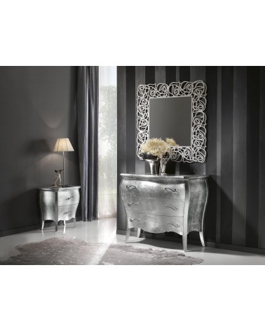 Comodino 2 cassetti - Z3017/A - 2 - Comodini