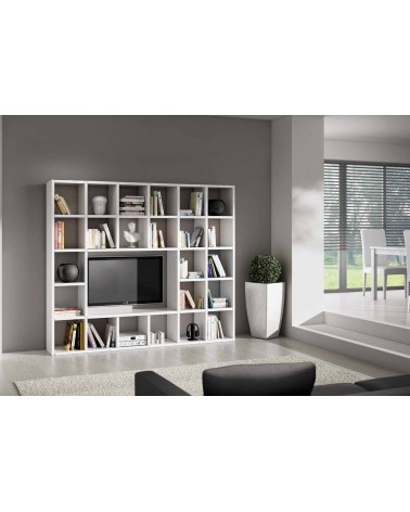 Parete bianco frassinato L. 261 P. 30 H. 218 - T571 - 2 - Home page
