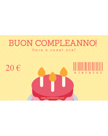 Buon compleanno!-20 - GC-20 - 1 - Gift Card
