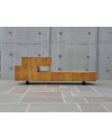 Porta tv rovere nodato finitura grano