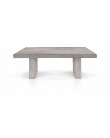 Tavolo nobilitato finitura beton ﾖ 180x100 6 all. cm.50 - T1637 - 1 - Tavoli