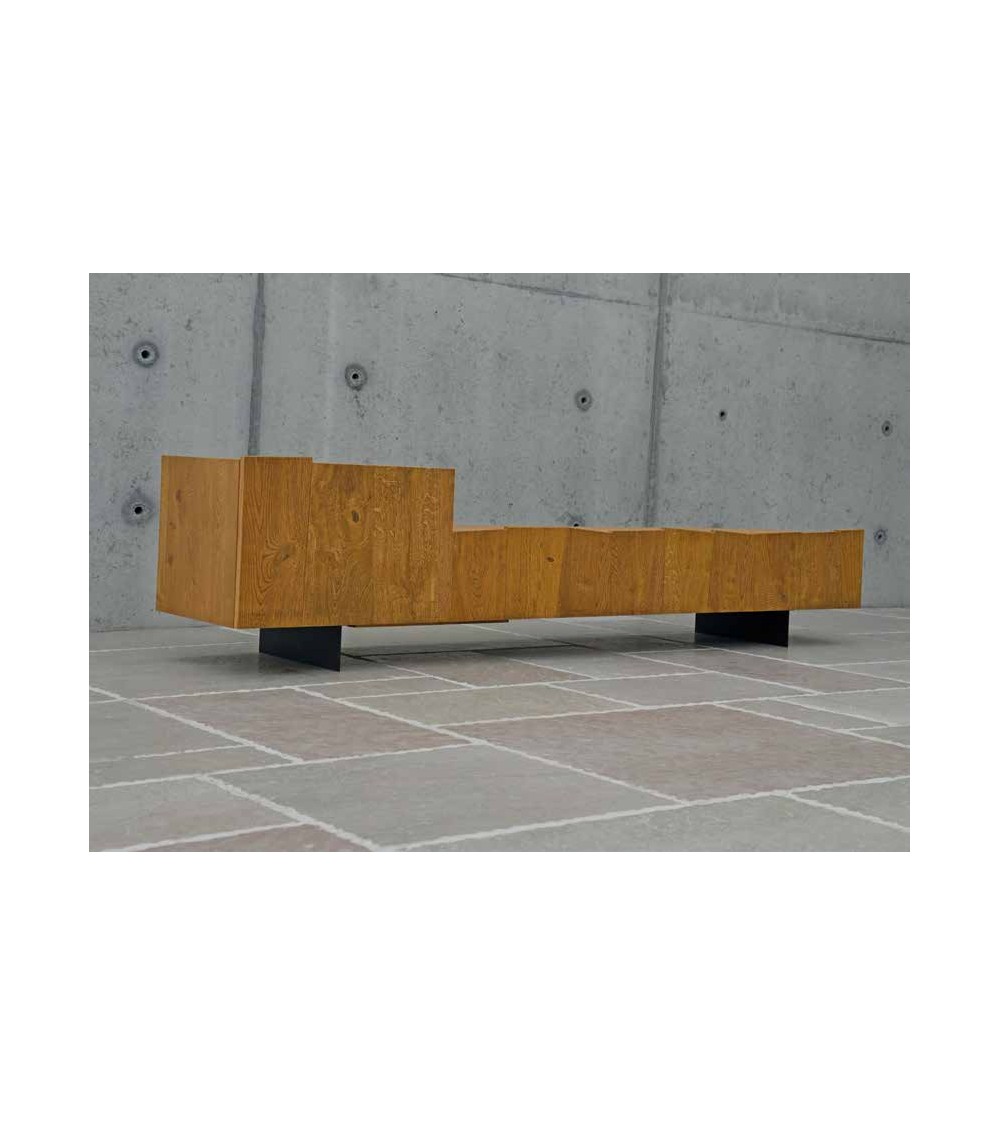 Porta tv rovere nodato - T1669 - 1 - Porta TV