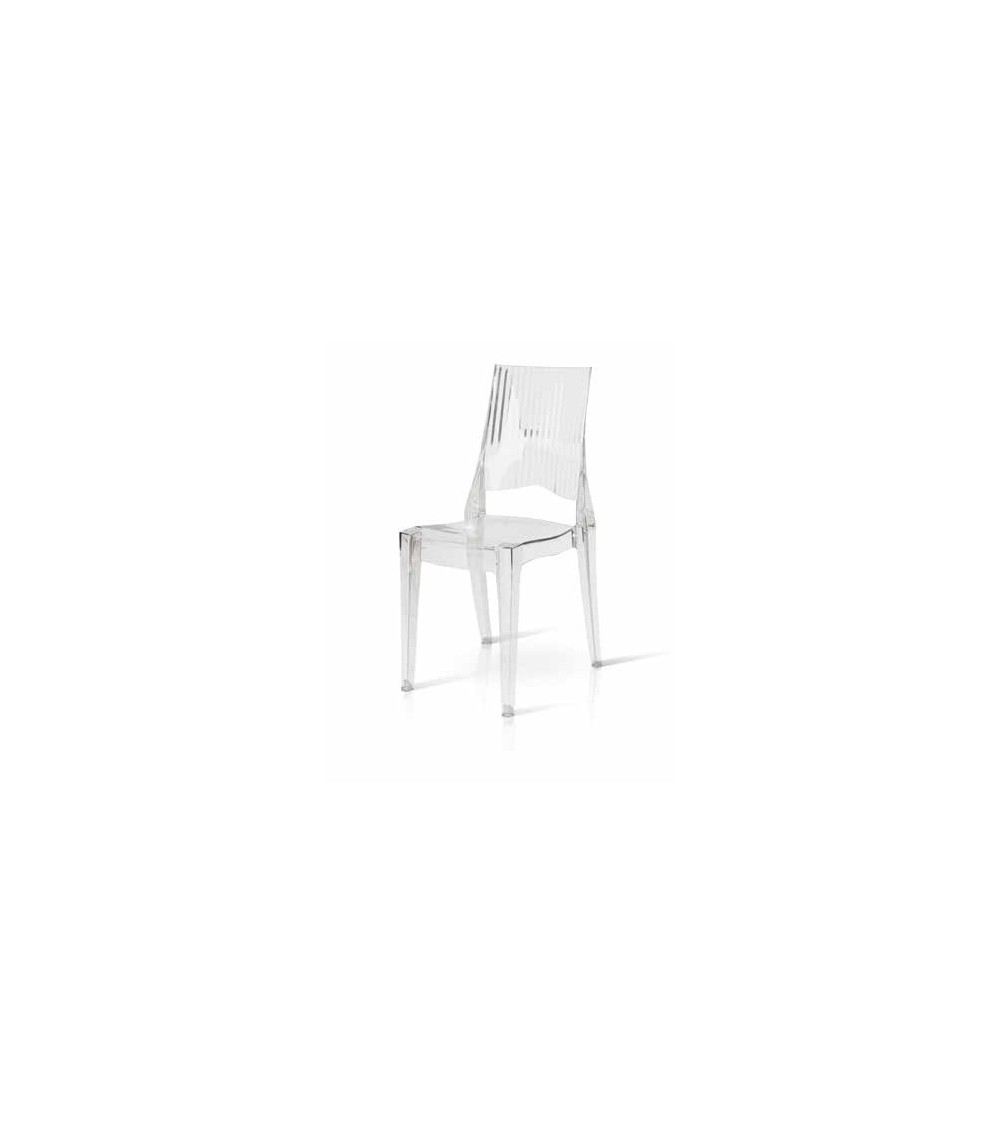Sedia moderna trasparente - T694 - 1 - Sedie