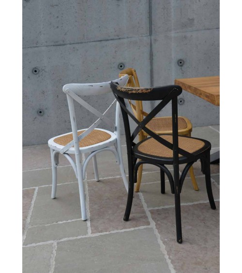 Sedia Vintage nera - T781 - 1 - Sedie